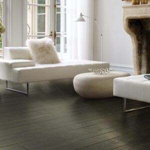 Black hardwood flooring | Howmar Carpet Inc