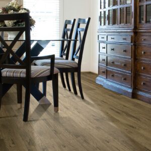 Dining room hardwood flooring | Howmar Carpet Inc