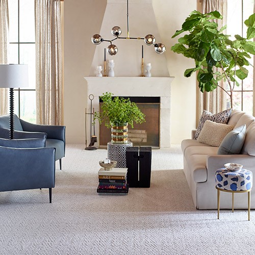 Living room interior design | Howmar Carpet Inc